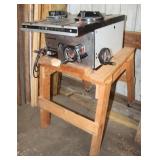 Rockwell 9' Table Saw, series 34-570 on wood