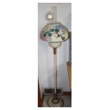Vintage Hurricane Floor Lamp, 60.5' Tall