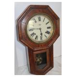 Vintage Wall Clock S Trademark, 12x22'