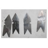4 Thread Center Gauges: 2 Starrett, 1 Lufkin &