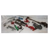 Vintage Plumbing Tools, cutters, flaring tools,