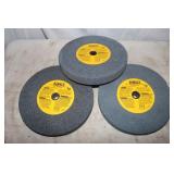 3 New Dewalt 8x1' Grinding Wheels