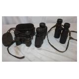 3 Binoculars: 1 is a Prisma