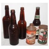 Vintage Wisconsin Beer Cans & Bottles: