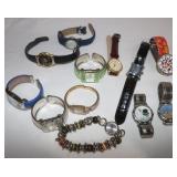 Unique Watches: Snowmen, Leaves, Fabric,..
