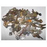 50+ Vintage Keys