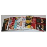 12) 1993 Playboy Magazines w/ Centerfold