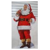 67' tall Coca-Cola Santa Clause Cardboard