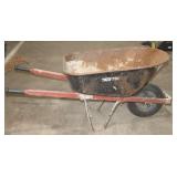 True Temper Metal Wheelbarrow