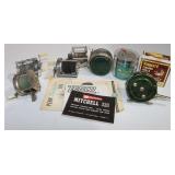 4 Open Face & 2 Closed Fishing Reels: