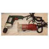 Laminate Trimmer & 3/8' Drill, Both work;