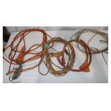 4 Extension Cords: 15ft, 20ft & Work Light