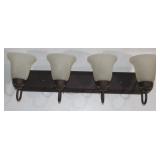 Wall Mounted 4 Light Fixture 30x9'x8' Deep
