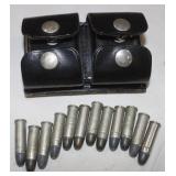 12 Rds. 38 Special in Bucheimer Leather Pouch