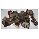 46 Antique Tin Type Photos
