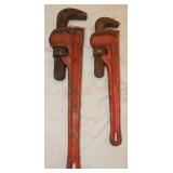 Ridgid 18' & 14' Pipe Wrenches