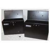 2) 13.5x6x10.5' Brinks Home Security Safes w/ Key