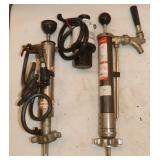 2 Beer Tappers & 1 Pony Pump