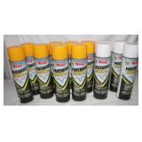 12 Cans of Pavement Marking & Striping Paint;