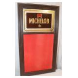 17.5x31' Michelob Framed License Holder