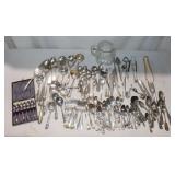 Flatware & Plated Flatware, Glass Pitcher, Tongs