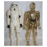 2 1978 General Mills Star Wars 12' Toys: