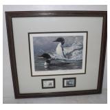 1988 Ducks Unlimited Canada ï¿½ Common Loons Print;