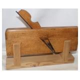 Vintage 3/8' Beaded Plane Marked 41 w/ Stand