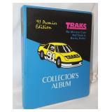 1991 1st Edition Set of 200 Traks Racing Cards;
