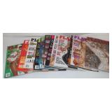12) 1999 Playboy Magazines w/ Centerfold