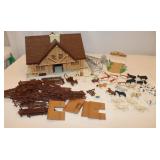 ERTL 1994 Farm Country Longhorn Ranch Set: