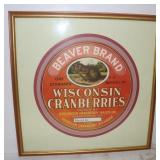 Cranberry Label ï¿½Beaver Brandï¿½ Grand Rapids, WIS.
