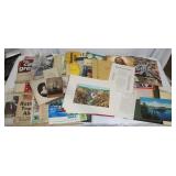Flat of Miscellaneous Paper Goods: