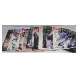 12) 1988 Playboy Magazines w/ Centerfold