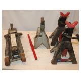 3 Jack Stands & 1 Trolley Jack