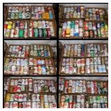 250+ Vintage Empty Beer Cans