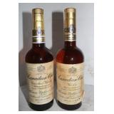 2 Canadian Club Collectible Bottles: