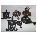 Cast Iron Trivets & Soap Dish