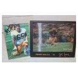 Lenticular Brett Favre Premier Replay Plaque &
