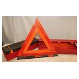 2 Warning Triangle Flare Kits: