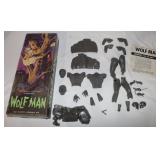 Opened 1962 Aurora ' Wolfman' Plastic Model Kit