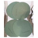 4) 27.5' 3m 3100 Aqua Burnish Pads