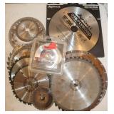 9 Saw Blades: 4'-11'