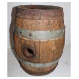 16.5' Tall Vintage Wis. Wooden Keg ;