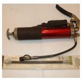 Grease Gun w/ New 12' Reinforced Grease Hose