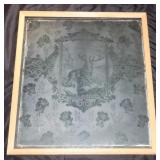 28x25' Vintage Buck/Stag Etched Window;