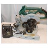 24V Cordless Miter Saw, Battery & Charger, Works