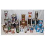 70+ Empty Vintage Beer Cans