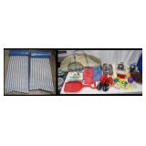 2 Sleeping Mats & Outdoor Toys: Chalk, Cars,