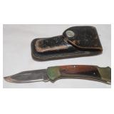Buck No. 112 Knife w/ Sheath & has 3' Blade